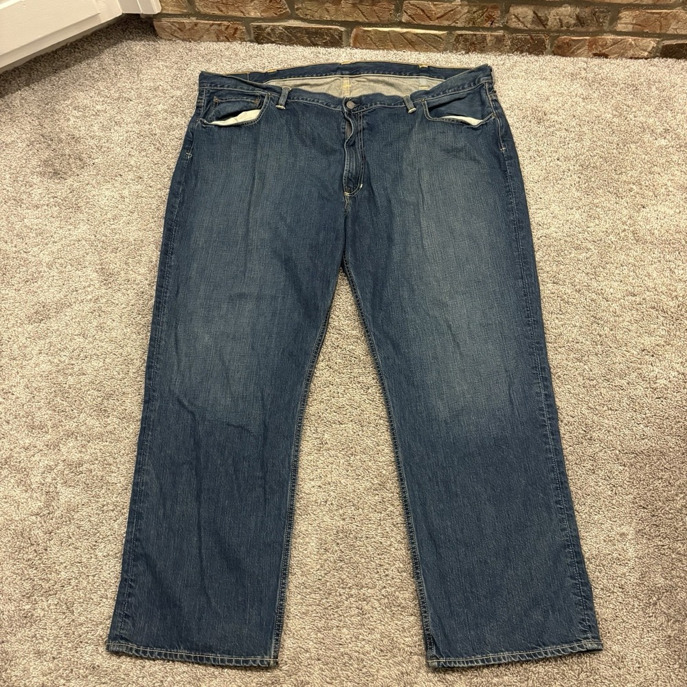 Polo Ralph Lauren Classic 867 Vintage Mens 50Bx32 Jeans BIG And TALL Denim